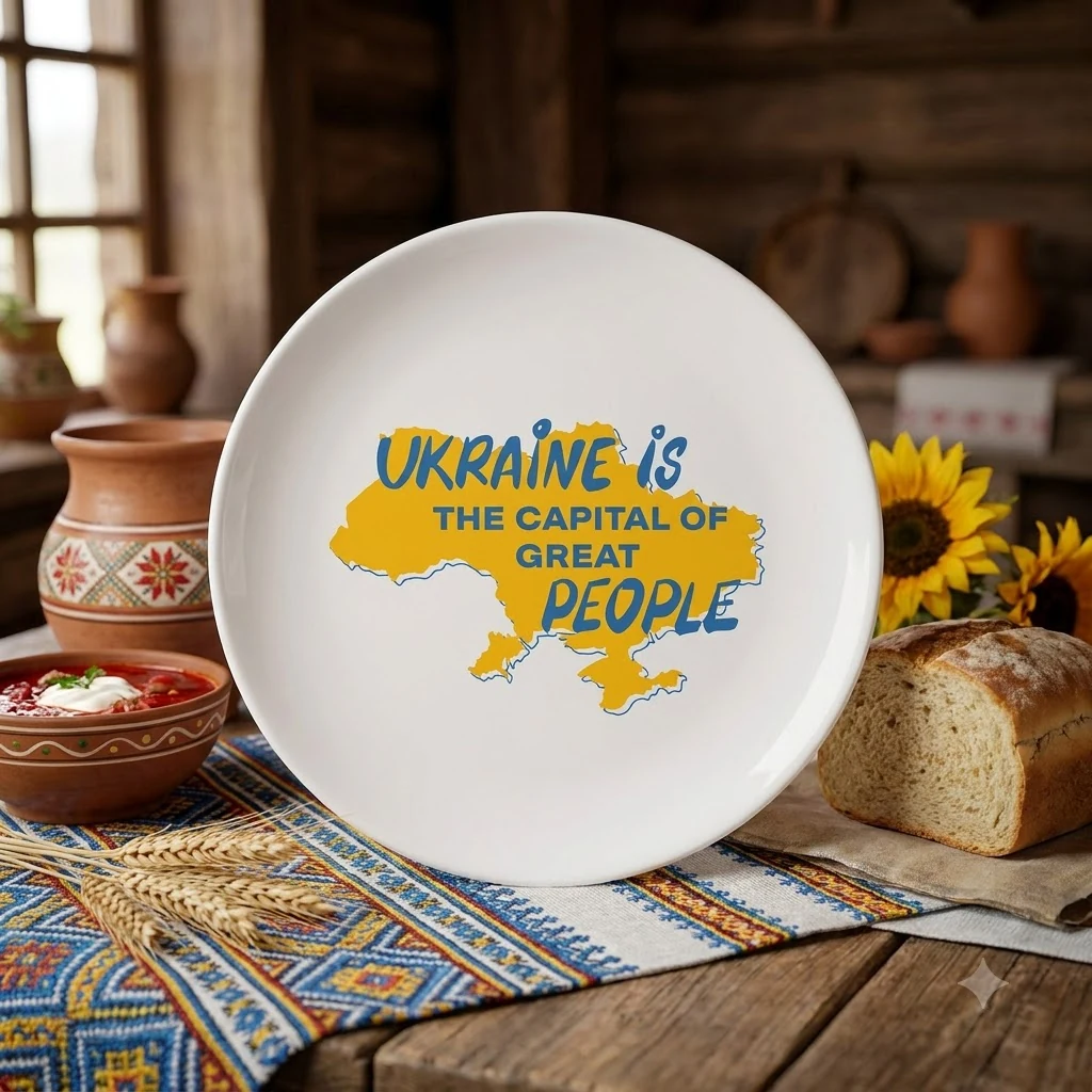 Тарілка 25 см "Great people"
