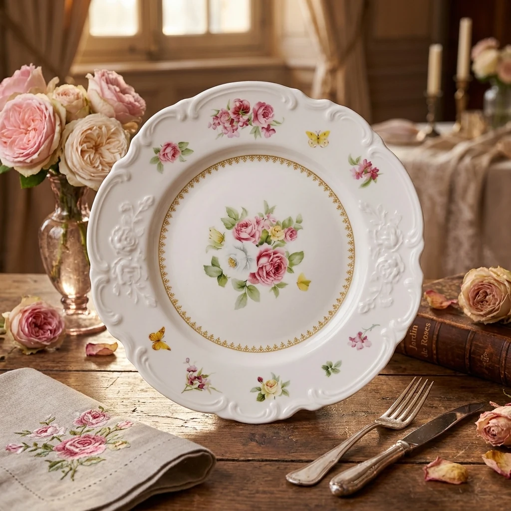 Тарілка Chateau Roses Collection 20 см