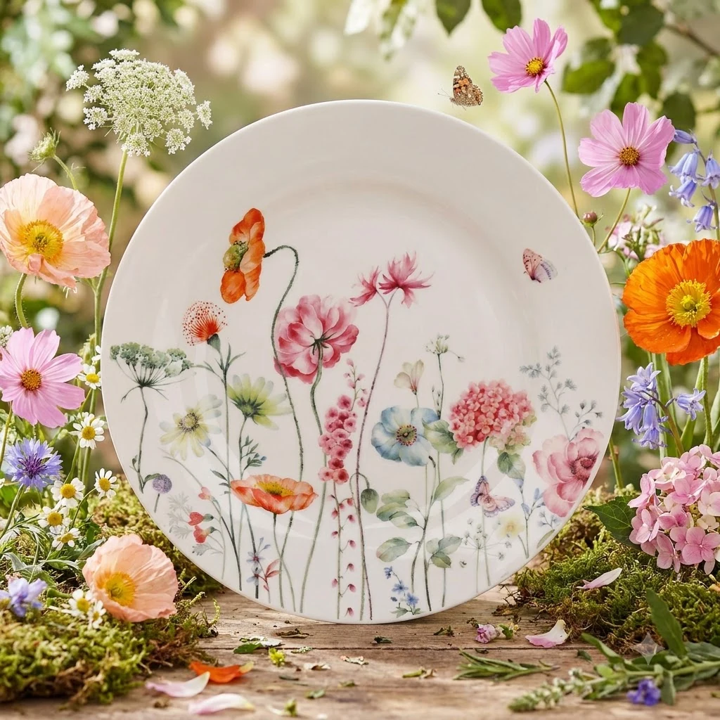 Тарілка Flower Garden 19*1,8 см