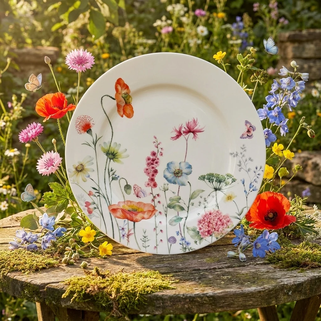 Тарілка Flower Garden 27*1,8 см