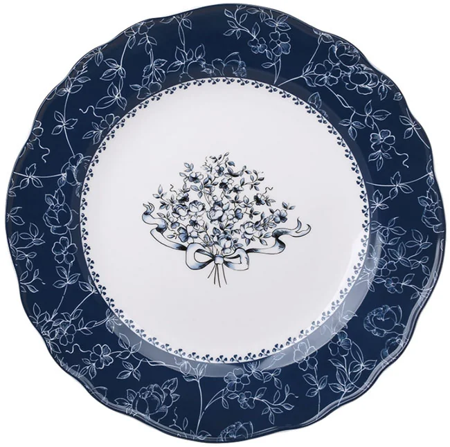 Тарілка Vintage Blue 26 см