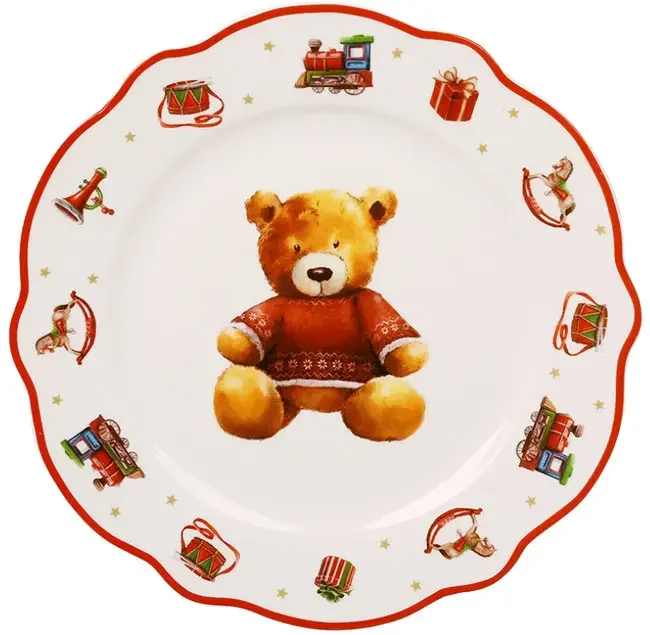ТарілкаMy Teddy Bear19,3 см білий — фото 2