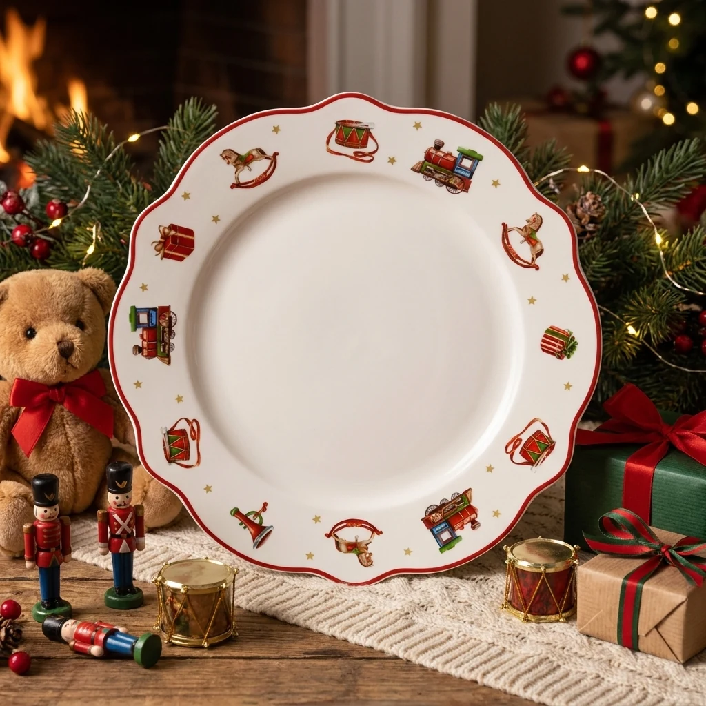 ТарілкаMy Teddy Bear27 см білий