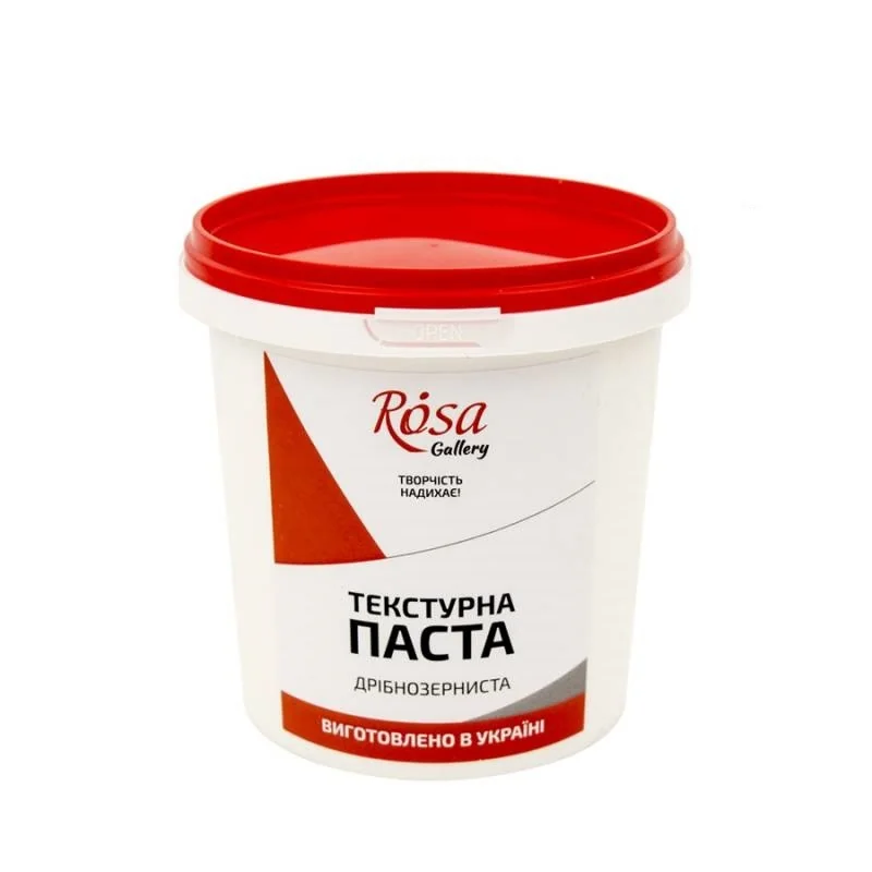 Текстурна паста 500 мл дрібнозерниста Rosa Gallery