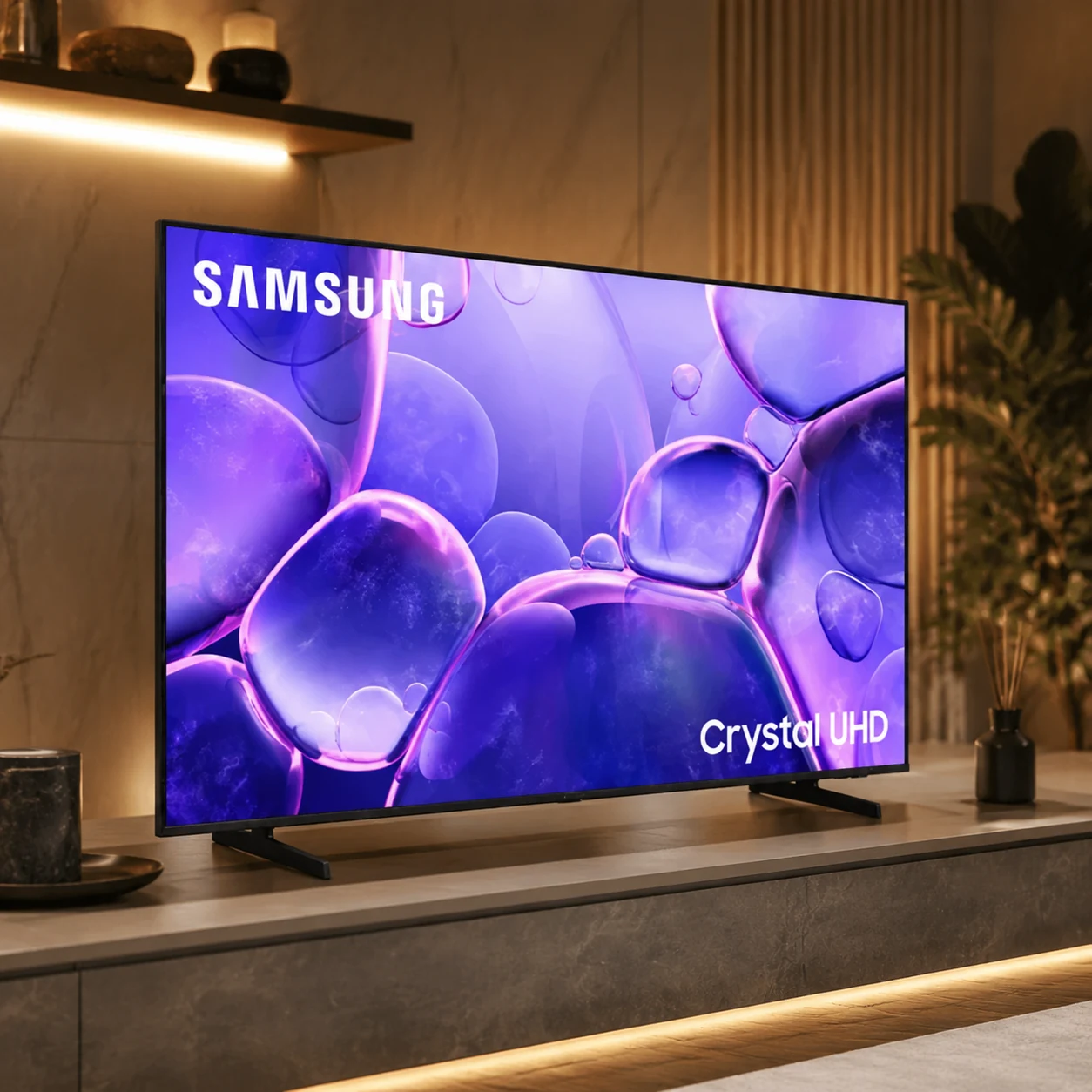 Телевізор 50 Samsung LED 4K 50Hz Smart Tizen Black — Побутова техніка