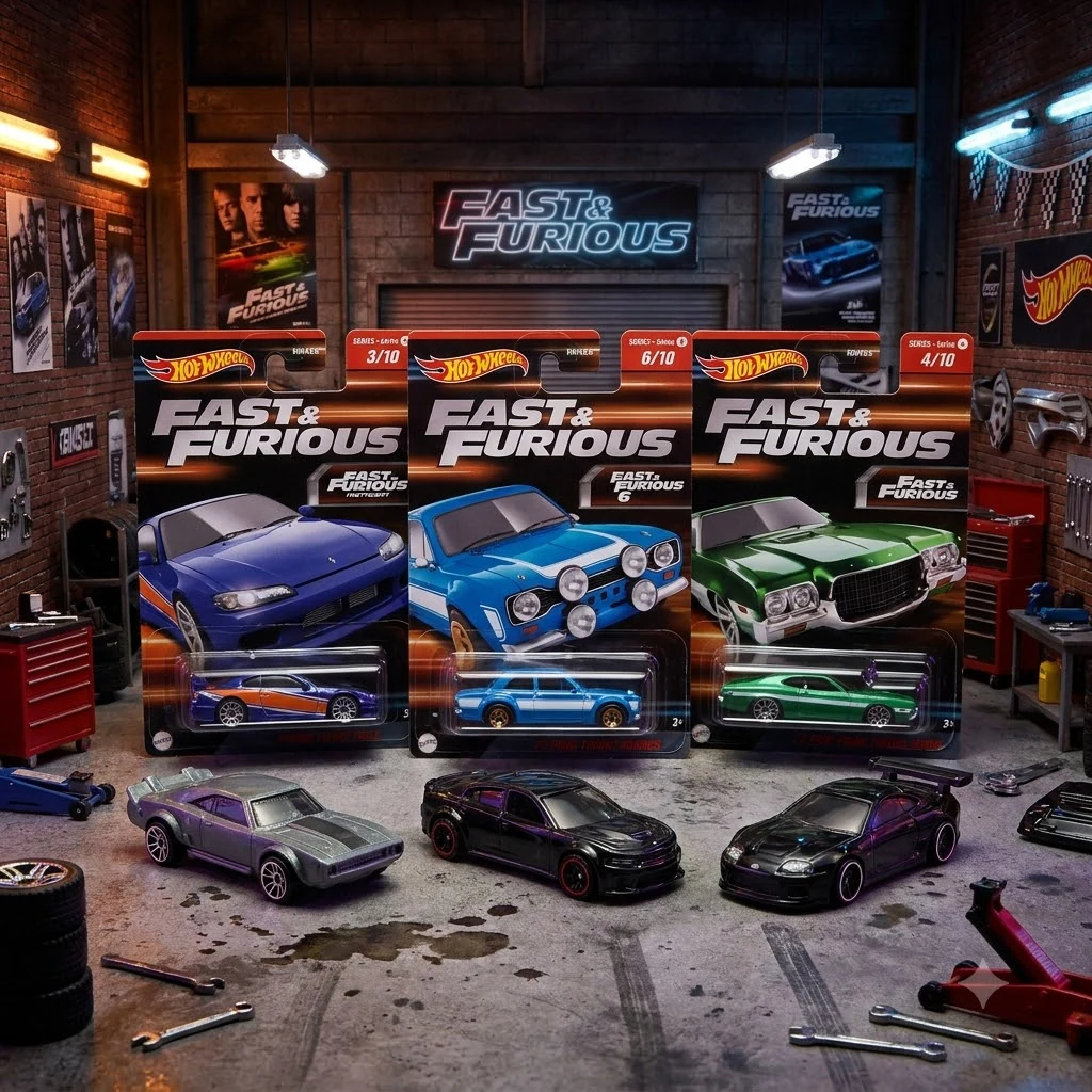 Тематична машинка "Форсаж" Hot Wheels