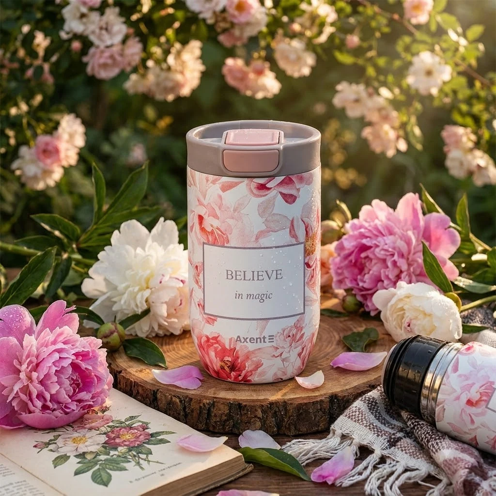 Термокружка 350 мл Peony Dreams Axent
