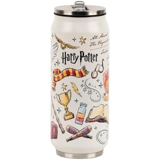 Термокружка 500 мл "Harry Potter" Kite з трубочкою