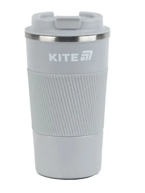 Термокружка 510 мл сіра Kite