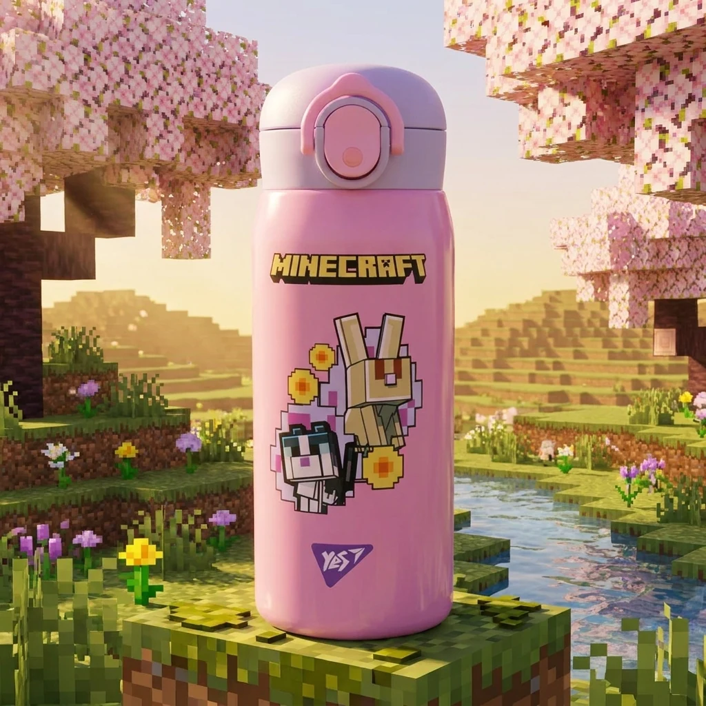 Термос 420 мл Minecraft Spring YES