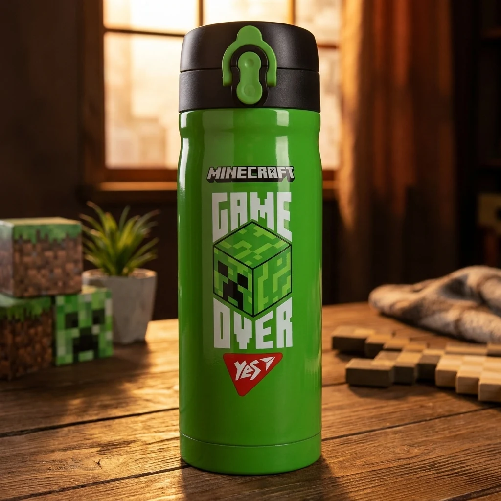 Термос Yes Minecraft 350 мл зелений 708329