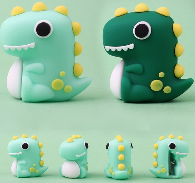 Точилка для олівців динозавр силіконова — фото 2