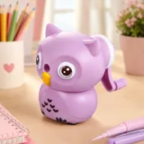 Точилка механічна ZiBi Kids Line Owl фіолетова — фото 1