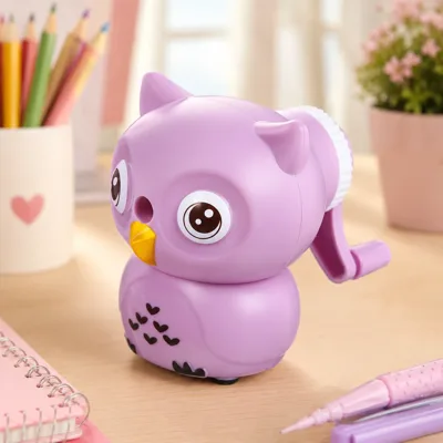 Точилка механічна ZiBi Kids Line Owl фіолетова ZB.5509