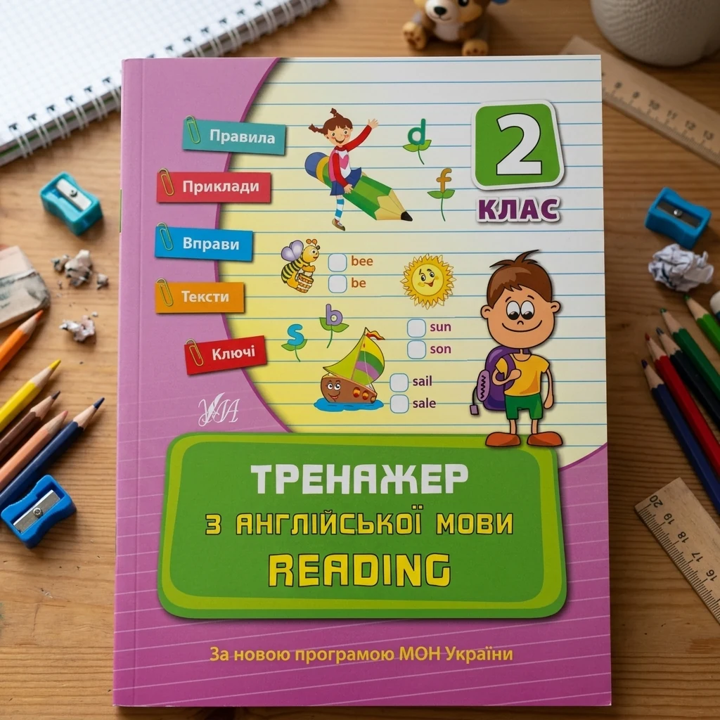 Тренажер з англійської мови 2 клас.Reading.(Ула)