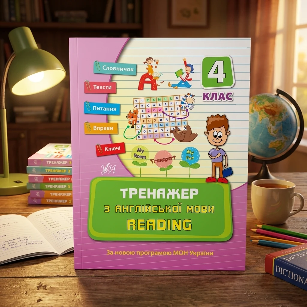 Тренажер з англійської мови 4 клас.Reading.(Ула)