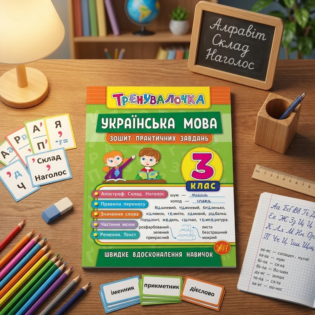 Тренувалочка. Українська мова 3 клас. Зошит практичних завдань