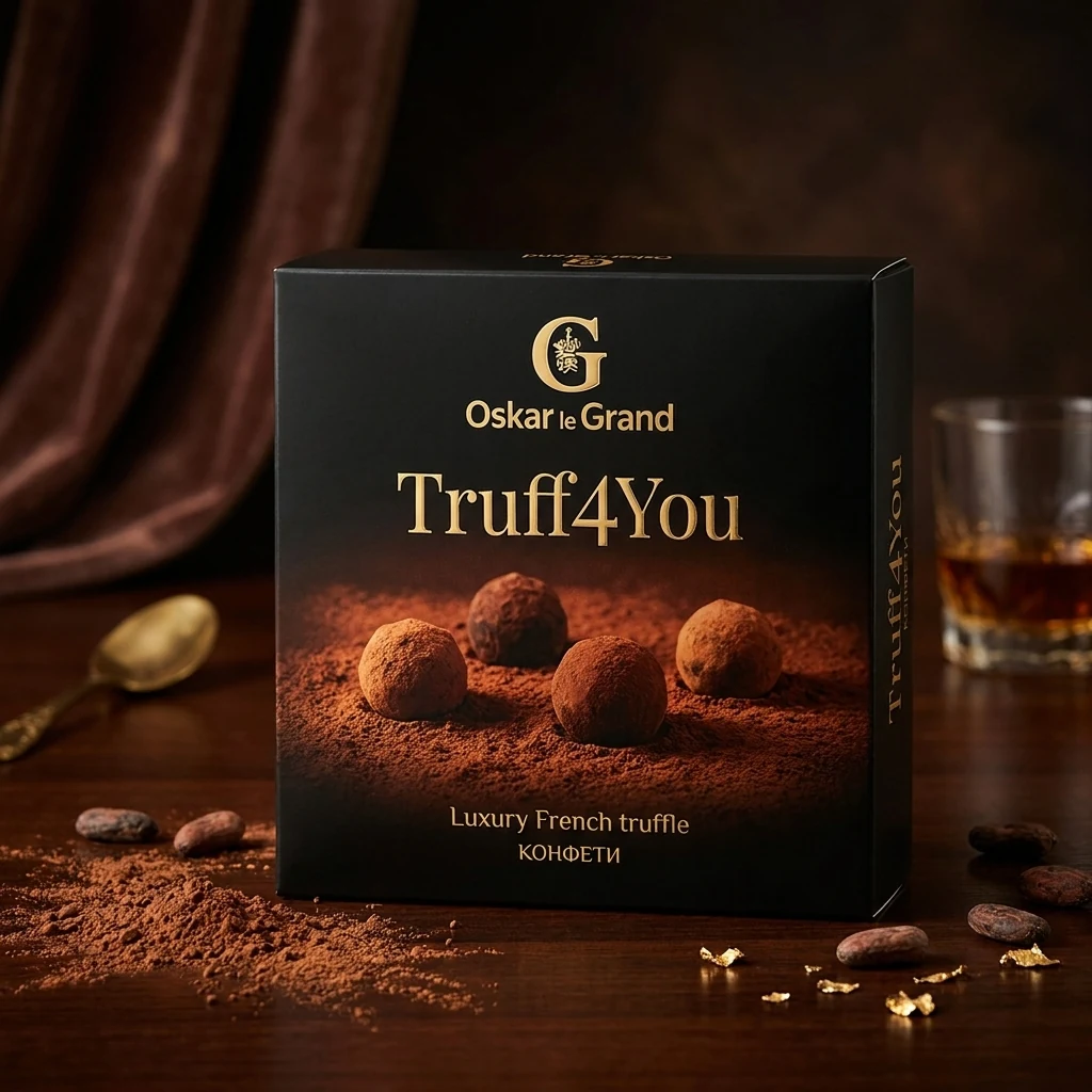 Цукерки Oskar le Grand Truff4You 200г — Продукти та напої