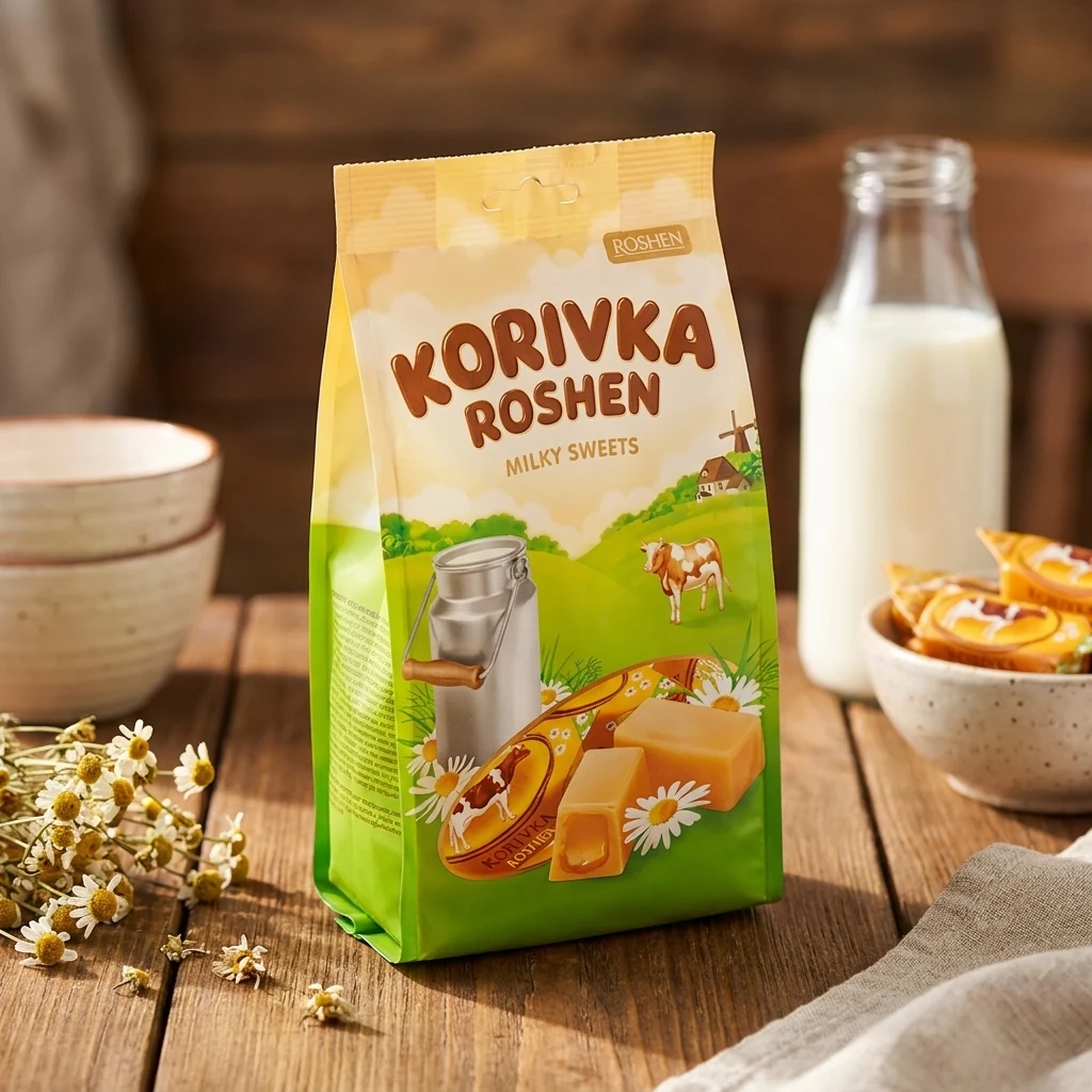 Цукерки Roshen Korivka ВКФ 205г — Продукти та напої