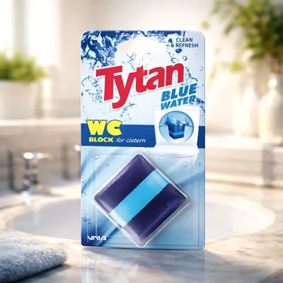 Туалетний ароматизатор Tytan для зливного бачка 50г Blue Water 53010