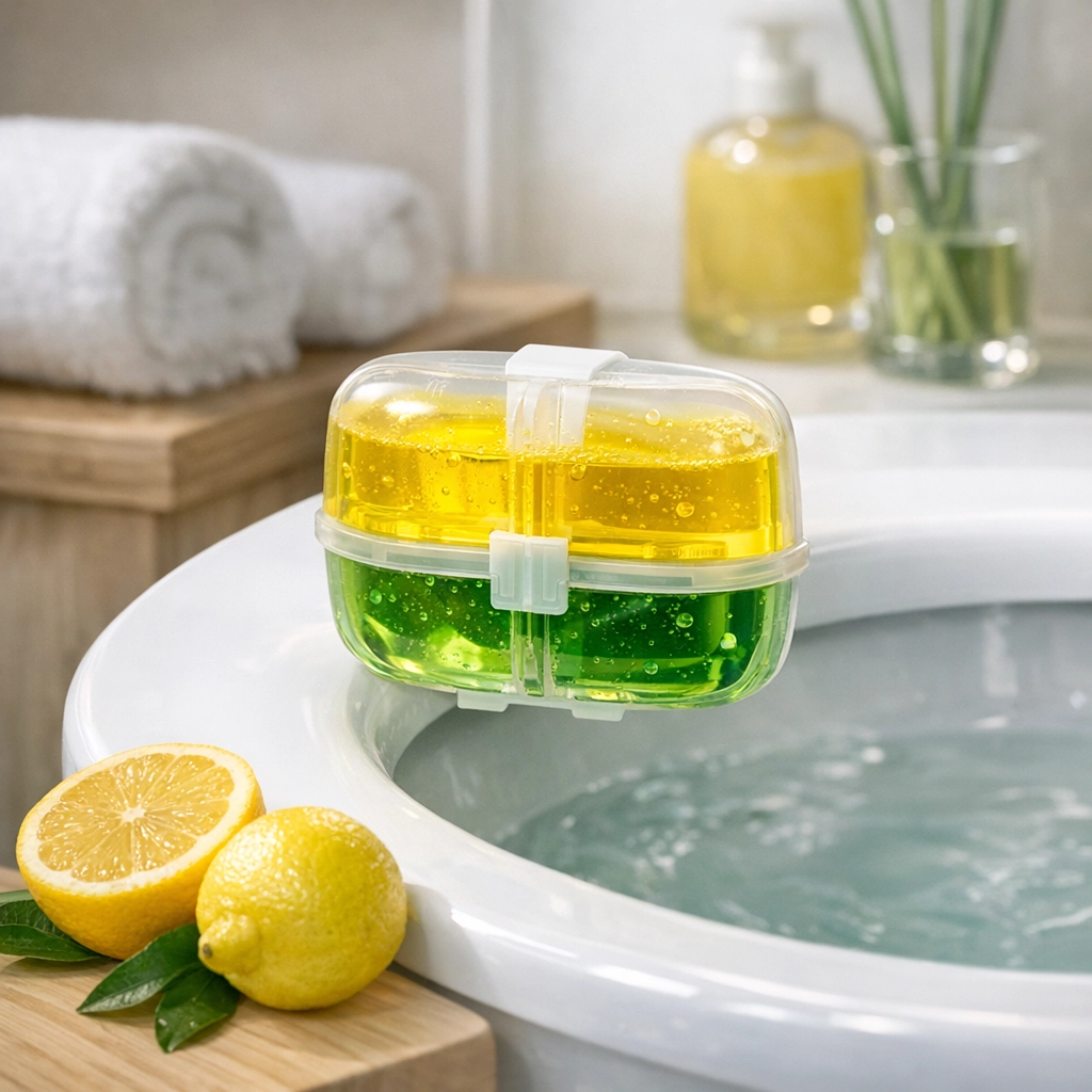 Туалетний ароматизатор TYTAN двофазний 40г Лимонний запаска 51110