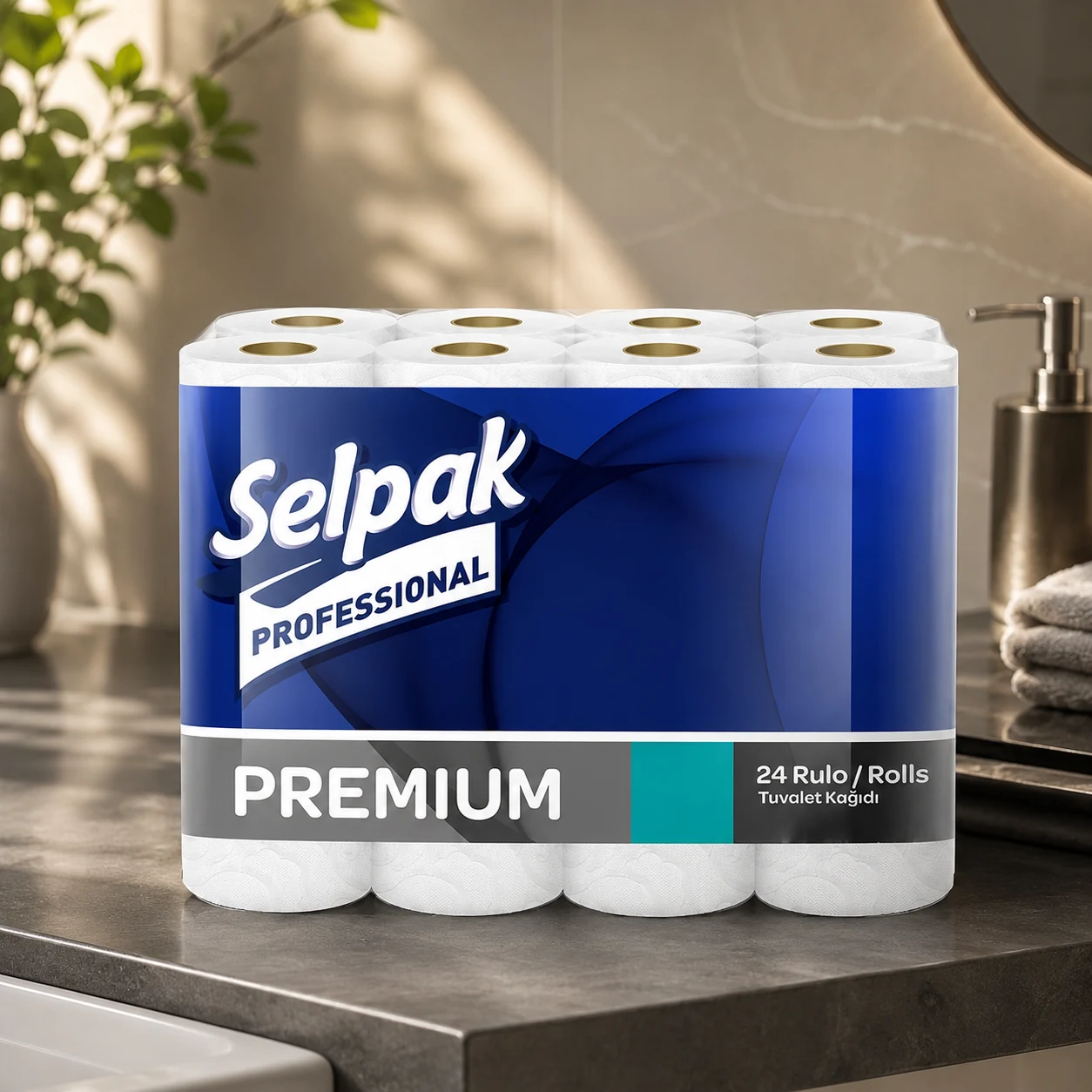 Туалетний папір Selpak Professional Premium тришаровий — Паперові вироби