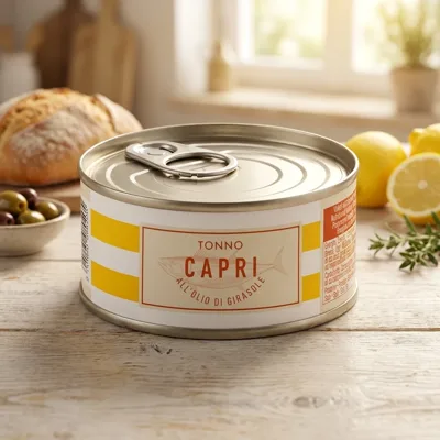 Тунець Capri в Соняшниковій олії 80 г