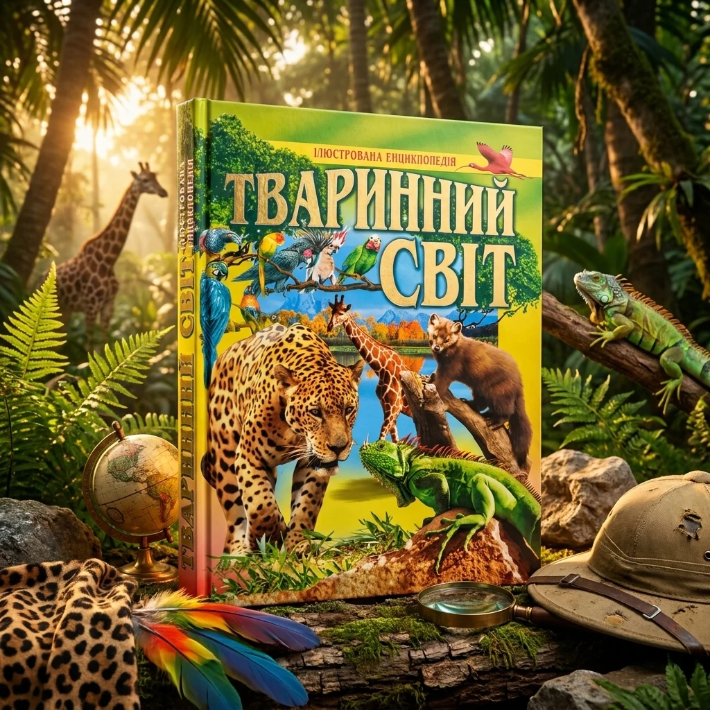 Тваринний світ.Iлюстрована енциклопедія. Промінь