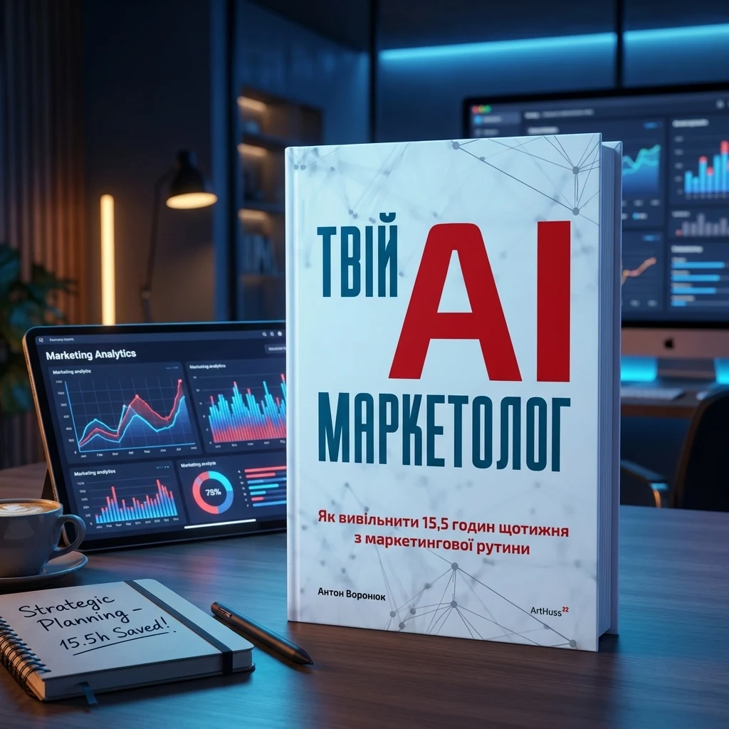 Твій AI-маркетолог. Як вивільнити 15,5 годин щотижня з маркетингової рутини — А. Воронюк