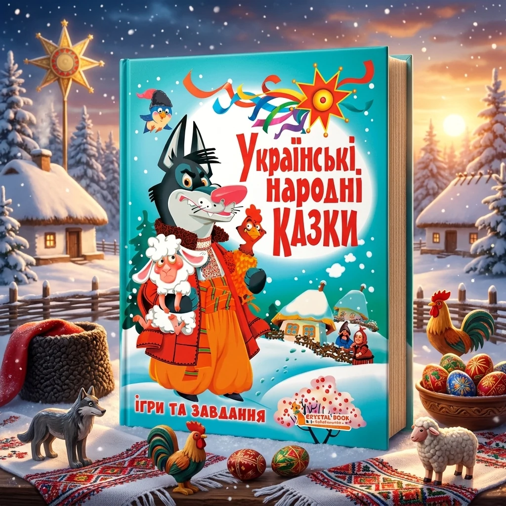 Українські народні казки. Ігри та завдання