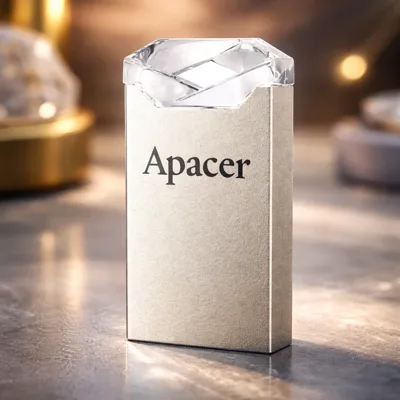 USB флеш накопичувач Apacer 64GB AH111 Crystal USB 2.0 (AP64GAH111CR-1)