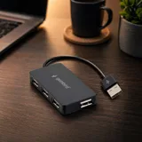 USB хаб Gembird USB 2.0 х 4 (UHB-U2P4-04) — фото 1