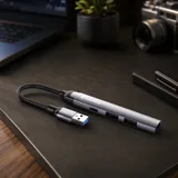 USB хаб СolorWay USB-A 4-в-1 USB2.0х3/USB3.0 — фото 1