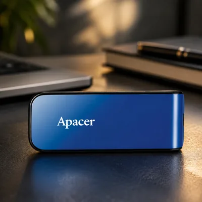 USB накопичувач Apacer 64GB AH334 blue USB 2.0 (AP64GAH334U-1)