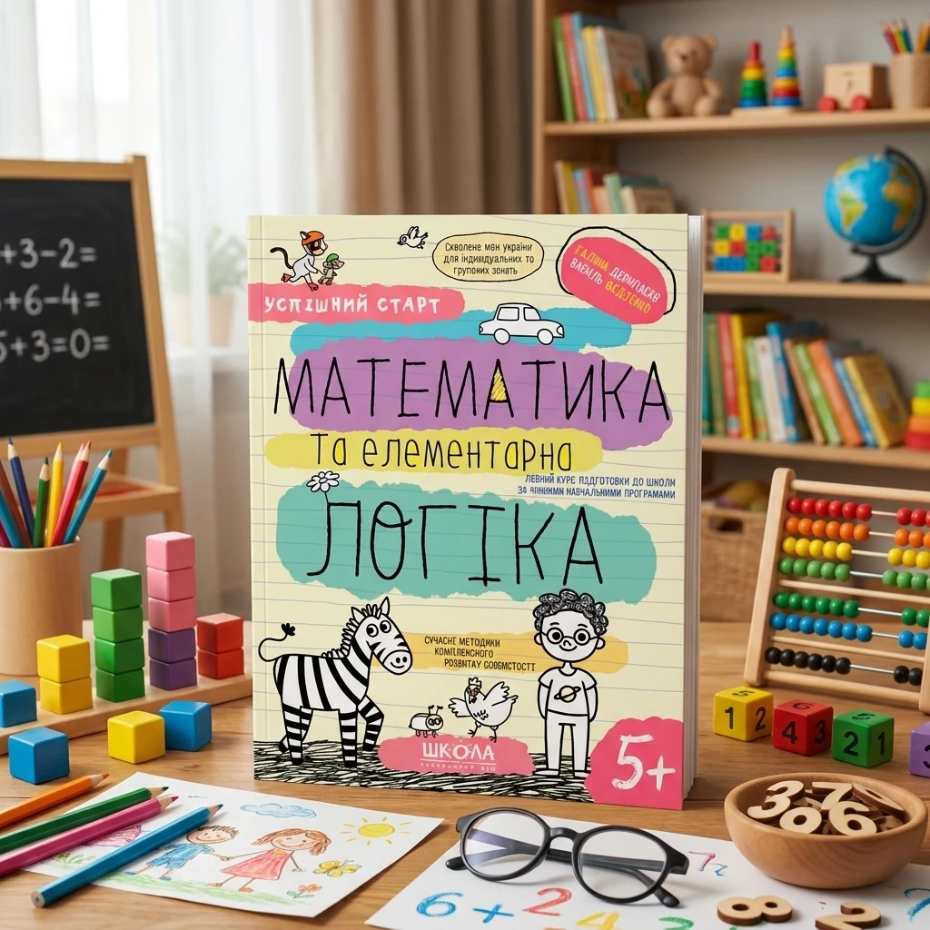 Успішний старт. Математика та елементарна логіка. Галина Дерипаска. Василь Федієнко