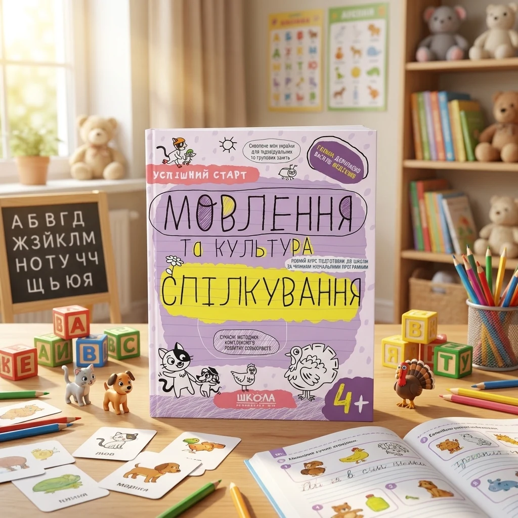 Успішний старт. Мовлення та культура спілкування. 4+ — Г. Дерипаско, В. Федієнко