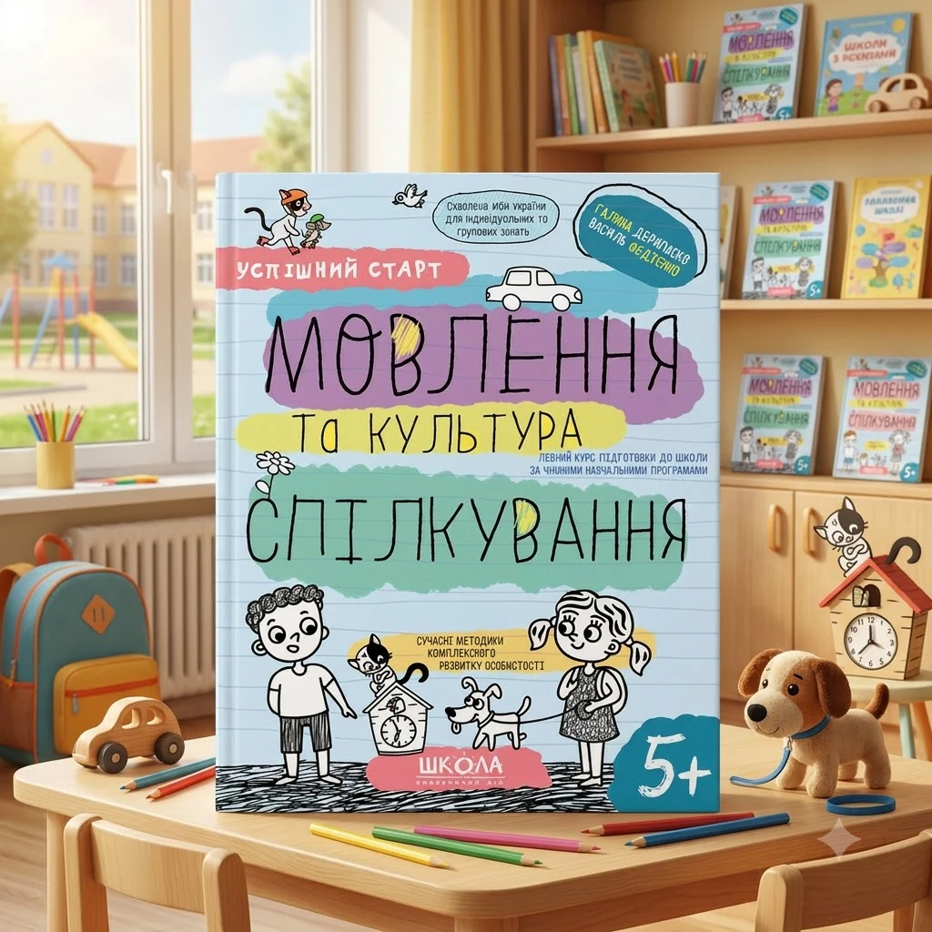 Успішний старт.Мовлення та культура спілкування.Галина Дерипаско. Василь Федієнко. Школа