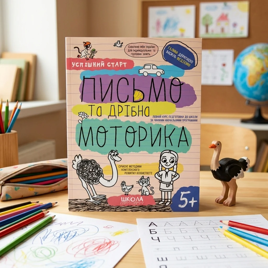 Успішний старт. Письмо та дрібна моторика. Галина Дерипаско. Василь Федієнко