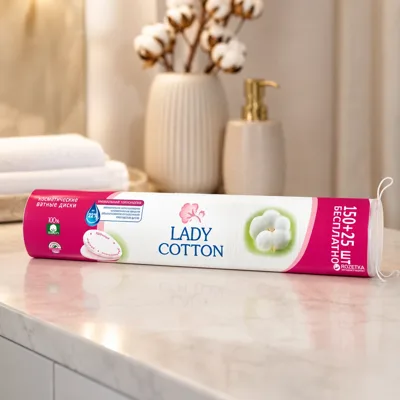 Ватні диски Lady Cotton 150+ 25 шт