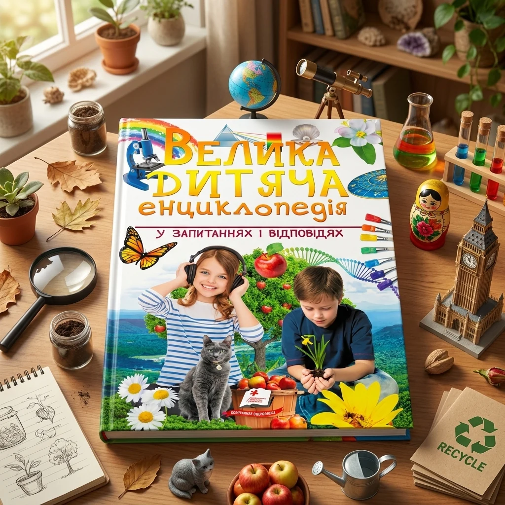 Велика дитяча енциклопедія у запитаннях у запитаннях і відповідях