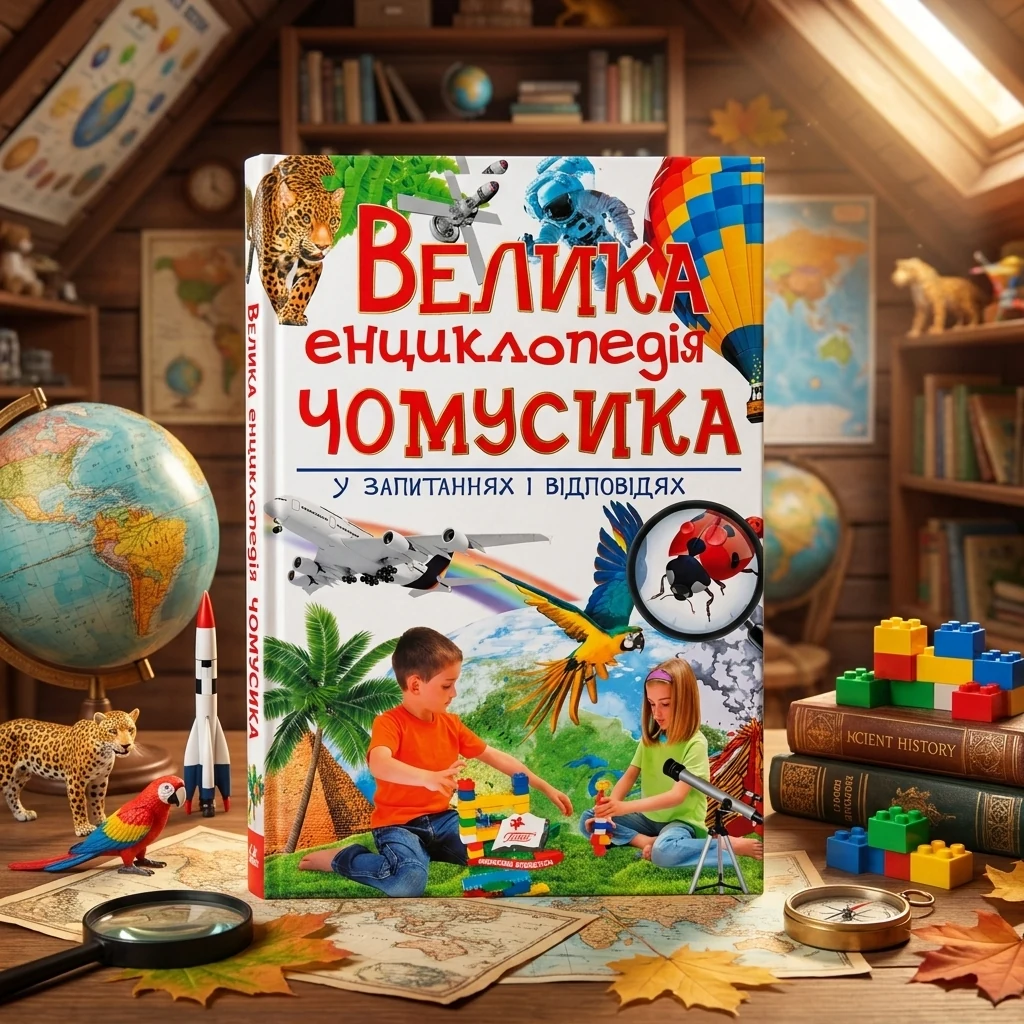 Велика енциклопедія чомусика у запитаннях у запитаннях і відповідях