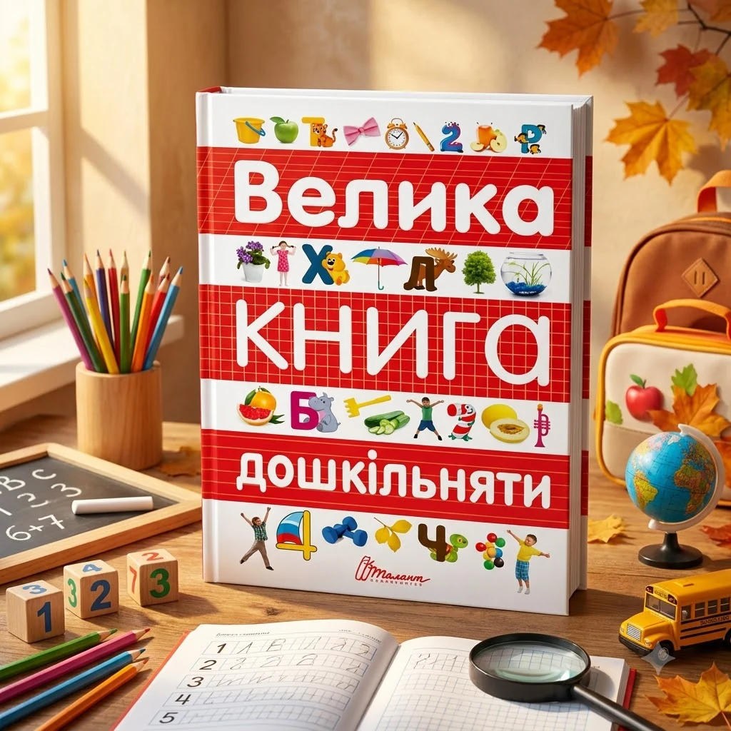Велика книга дошкільняти