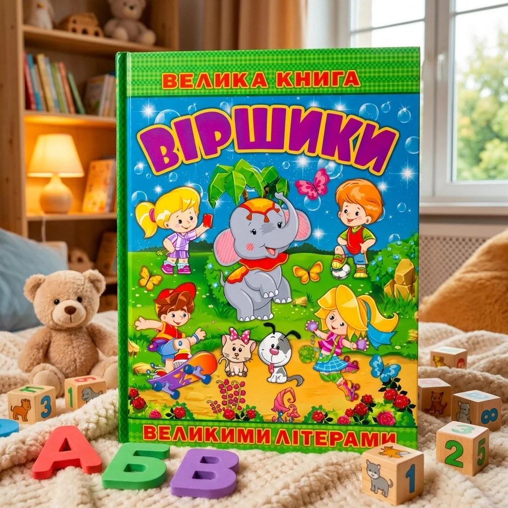 Велика книга. Віршики великими літерами