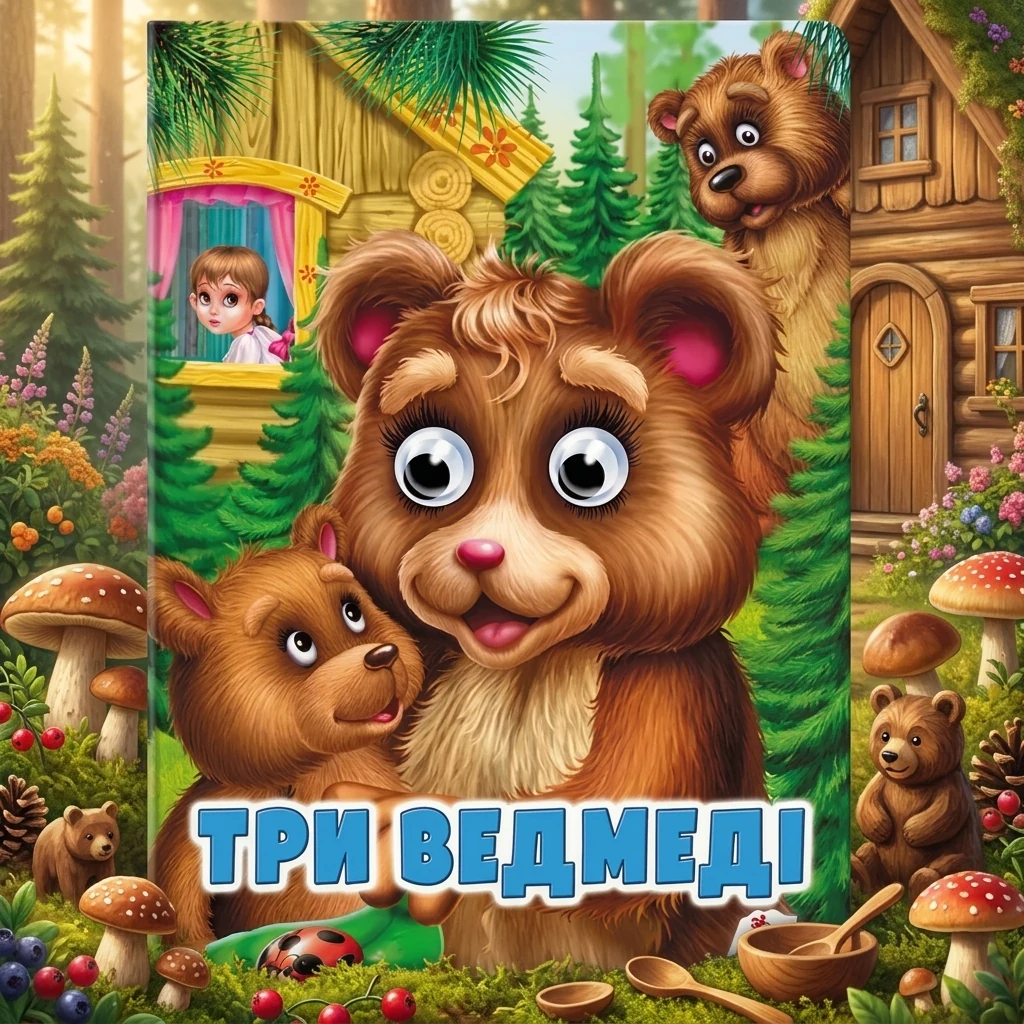 Веселі оченята. Три ведмеді