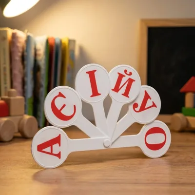 Віяло алфавіт українських літер KIDS Line ZB.4901