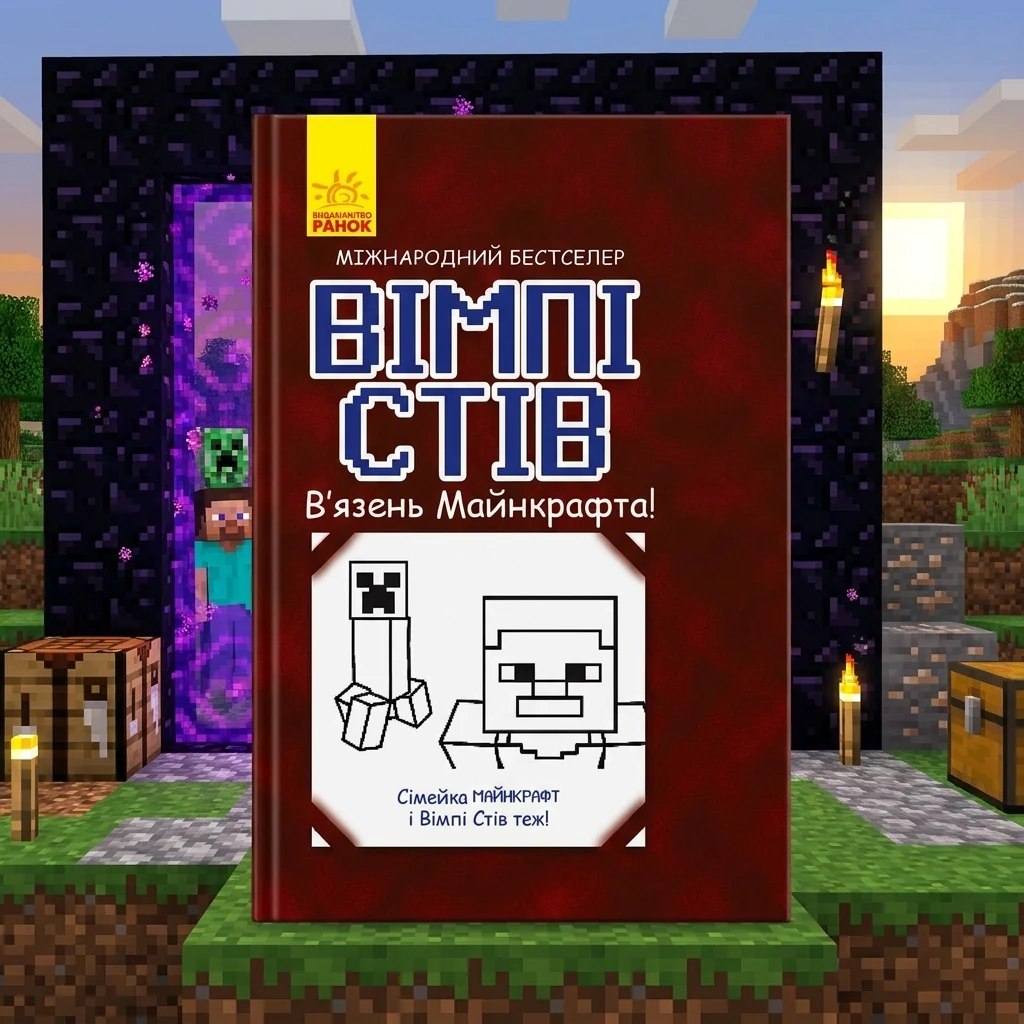 Вімпі Стів : Вімпі Стів. Вязень Майнкрафта! Книга 1