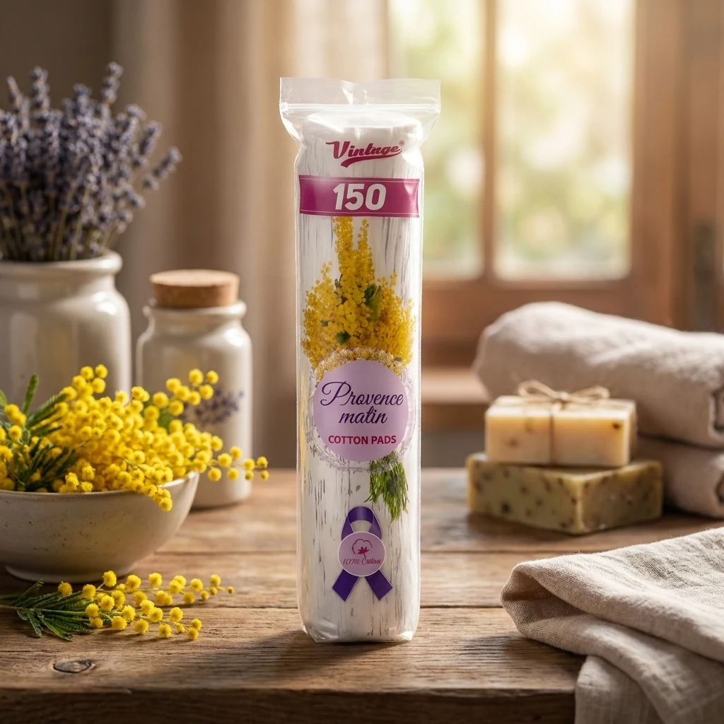 Ватні диски Vintage 150 шт — Краса та здоров'я