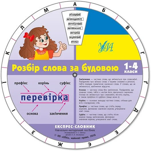 Експрес-словник. Розбір слова за будовою. 1-4 класи — Людмила Іванець