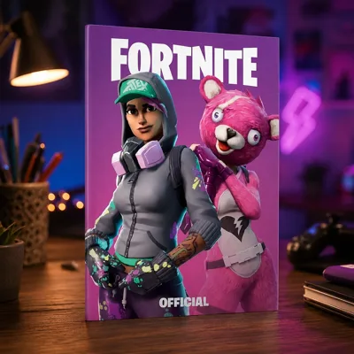 Fortnite Official. Міс Бенксі. Блокнот у крапку