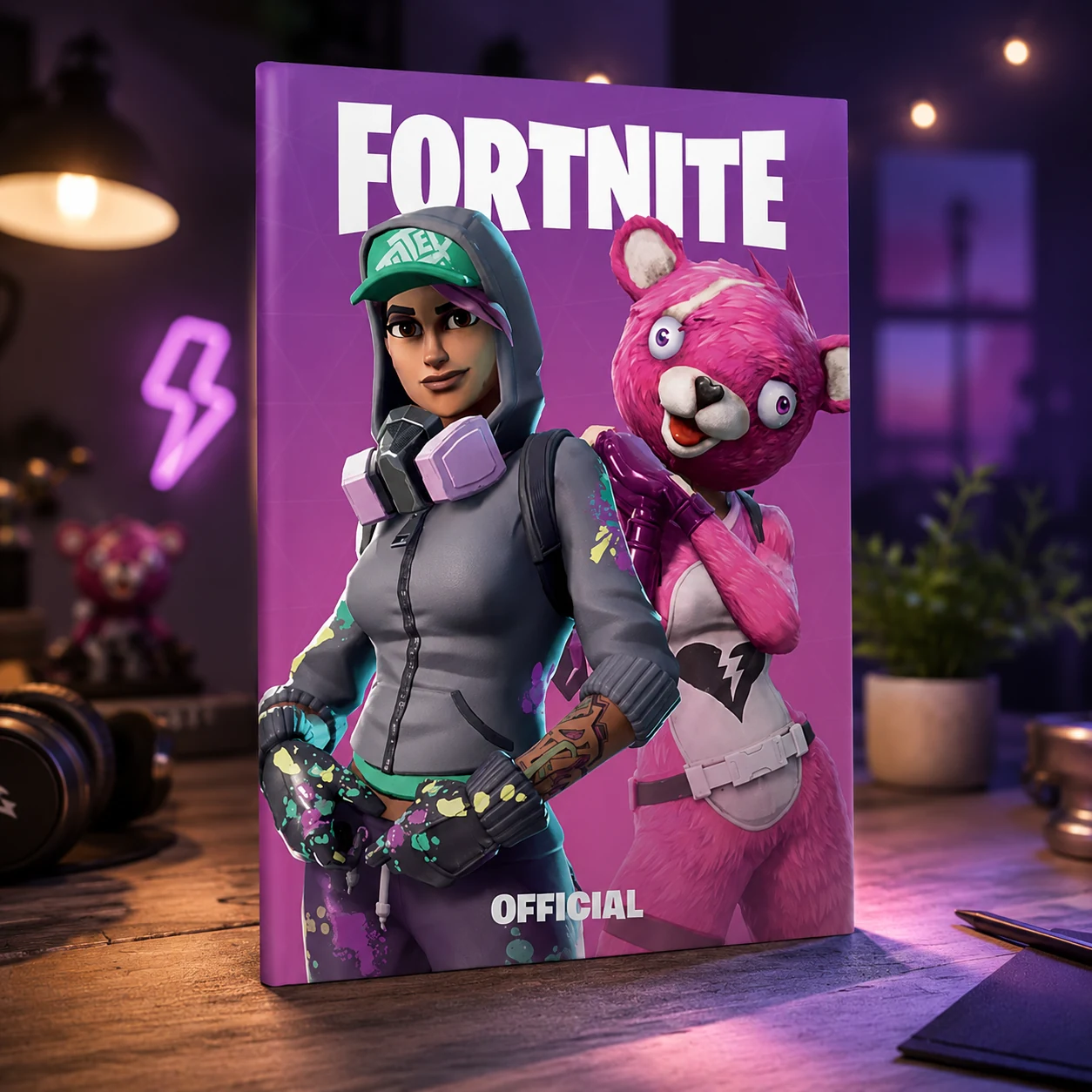 Fortnite Official. Міс Бенксі. Блокнот у лінію